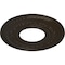 Ekena Millwork Anthony Ceiling Medallion (Canopies up to 11 5/8"), 29 3/8"OD x 11 5/8"ID x 1 1/8"P, Stone Hearth CM29ATSHF - alternate 3